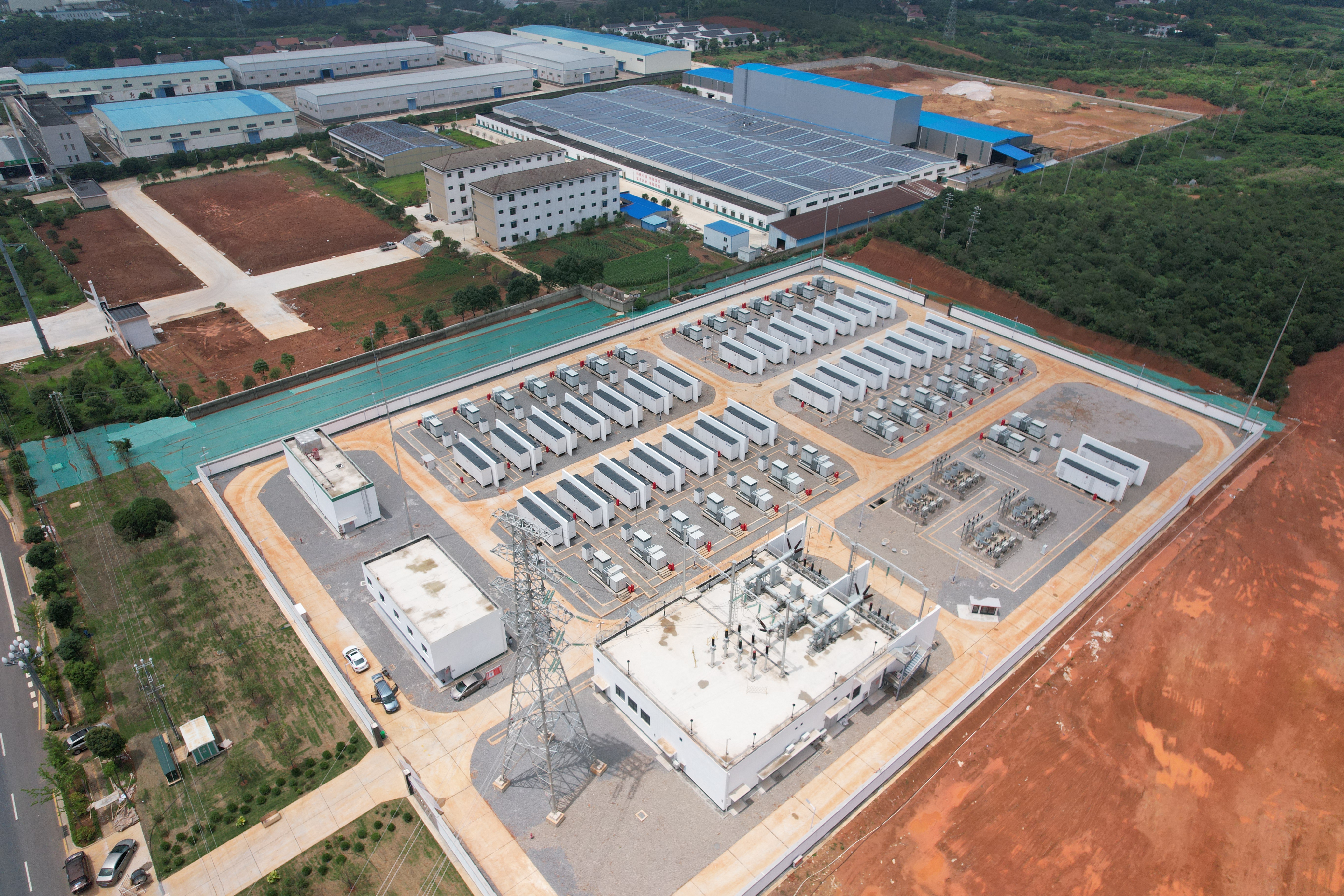 常德臨澧100MW/200MWH儲能項(xiàng)目